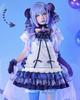 [Milky Time] Hatsune Miku Cosplay Dress, Vocaloid, Halloween, Women's, Purple, Blueberry