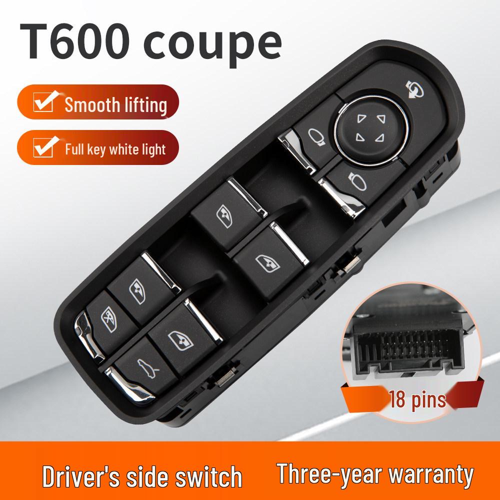 Compatible with Zotye T300, T500, T600 Sport, T700 Car Window Lift Switch.