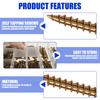 800Pcs Wood Screws and Drywall Screws Set Self-Tapping Mixed Screws  Carbon Steel and Zinc Screws for Fences, Doors and Floors
