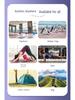 Foldable Non-Slip Yoga & Fitness Mat for Exercise, Gym, and Student Naps
