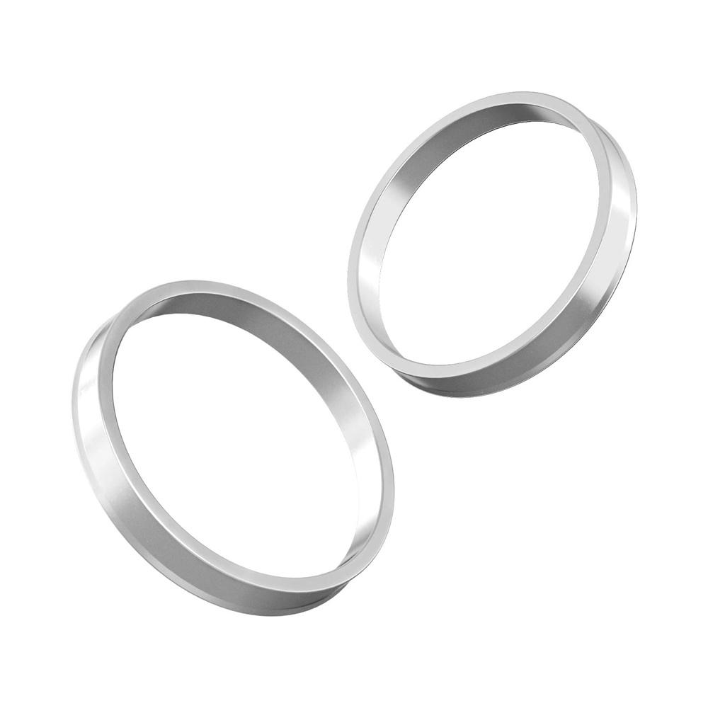 4x 73.1 To 56.1 Mm Aluminium Alloy Car Hub Centric Rings Wheel Bore Spacer