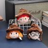 Harry Potter Ron Weasley Hermione Granger Extendable Hat Plush Keychain Doll Toy