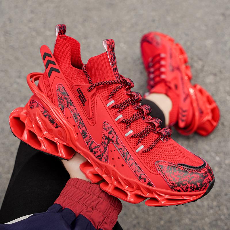 Pánské boty Tenisky Pánské tenisky Luxusní boty Pánské ležérní Trenér Závody Prodyšné módní povaleče na běhání Boty pro muže