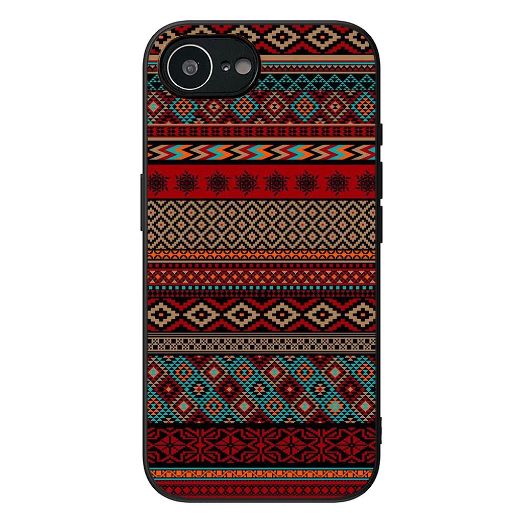 Aztec Tribal Tribe Colorful Flower Phone Cover Case for Apple iPhone 17 16 11 Pro XS Max XR 6 7 8 Plus + 16E SE Casing