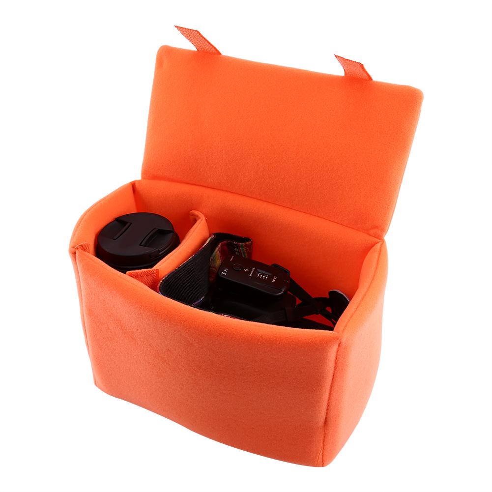 Shockproof Camera Inner Partition Padded  or Case Bag For   Camera(black)