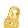 Pulley 26kN Rescuing Climbing with Ball Bearing Rock Single Aluminum Fixed Eye