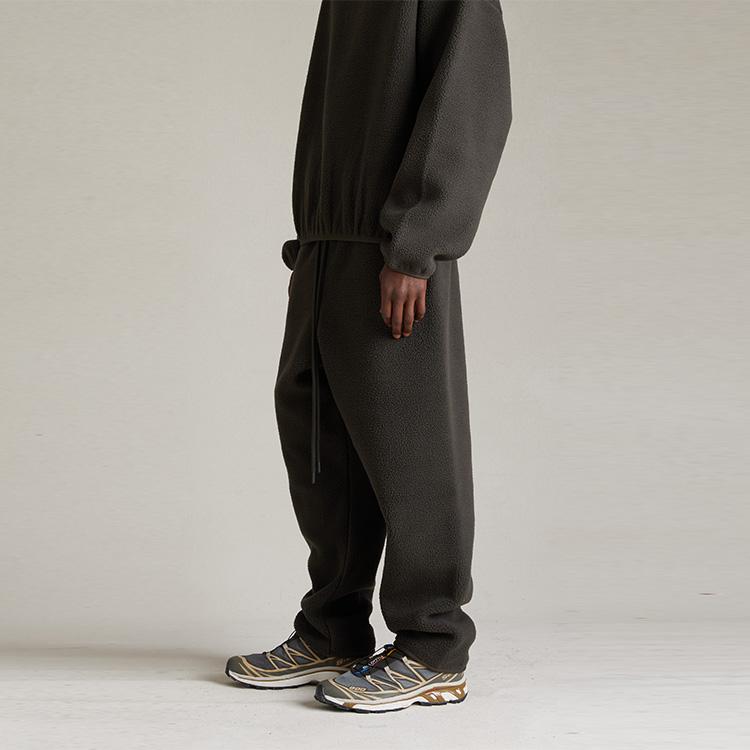 Fear of God Essentials Polar Fleece Pant Ink Men Bottoms Black 130SP244250F