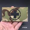 3D Multicam Nationalflaggen Aufnäher Ir Reflektierende Aufnäher Auf Kleidung Taktische Abzeichen Klettverschluss Lasergeschnittene Zubehörteile Diy Zubehör