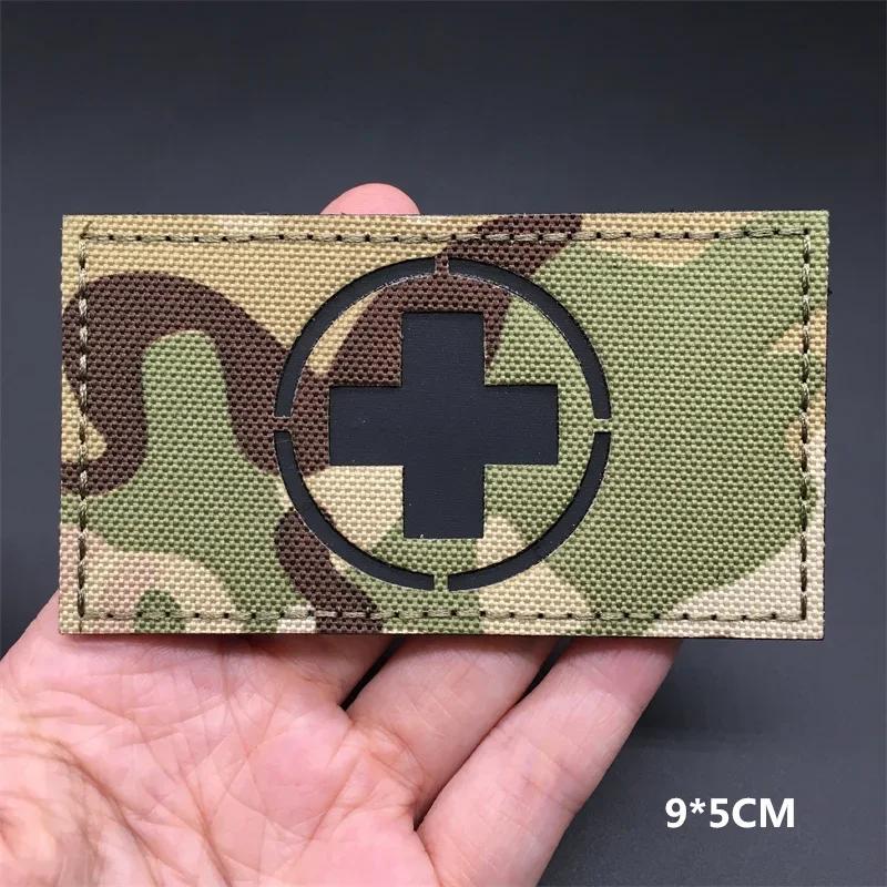 3D Multicam Nationalflaggen Aufnäher Ir Reflektierende Aufnäher Auf Kleidung Taktische Abzeichen Klettverschluss Lasergeschnittene Zubehörteile Diy Zubehör