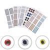 3D 4D 5D Fly Fishing DIY Eye Lure Fish Eyes Artificial Fish Eyes Fishing Lure Eyes 3D Fish Eyes