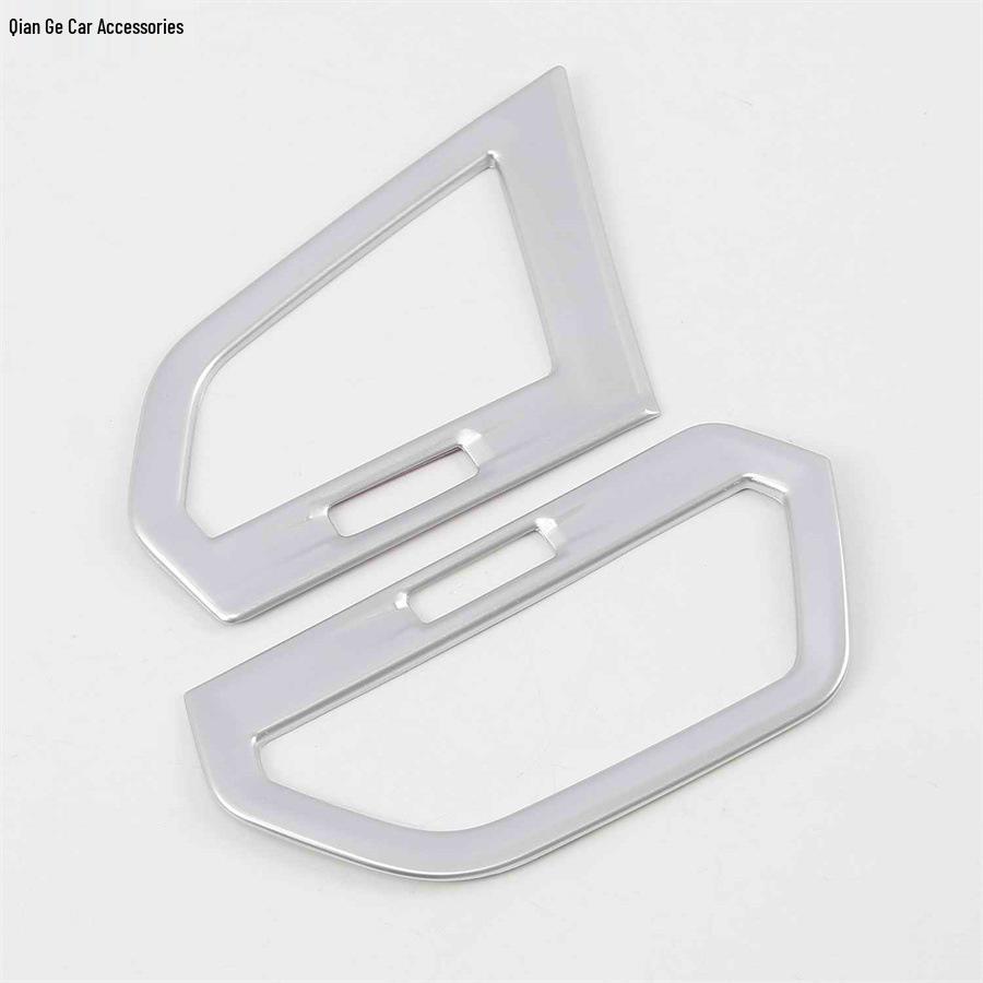Volkswagen Tiguan L '17 Silver Interior Door Bowl & Dashboard Switch Trim