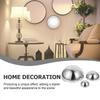 Gazing Hemisphere Ball Stainless Steel Garden Hemisphere Mirror Outdoor Decorative Reflective Globe for Yard and Garden Decor