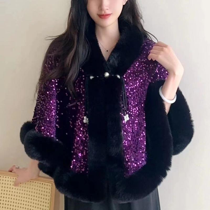 

YYFS Женская мода Повседневная Осень Зима Однотонные принты Рукава 1/2 Куртки и пальто Пуховики Size: One Size