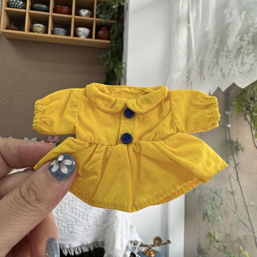 Cute Doll Lovely Clothes Accessories Fashion Dresses Skirt  For 10cm Cotton Doll