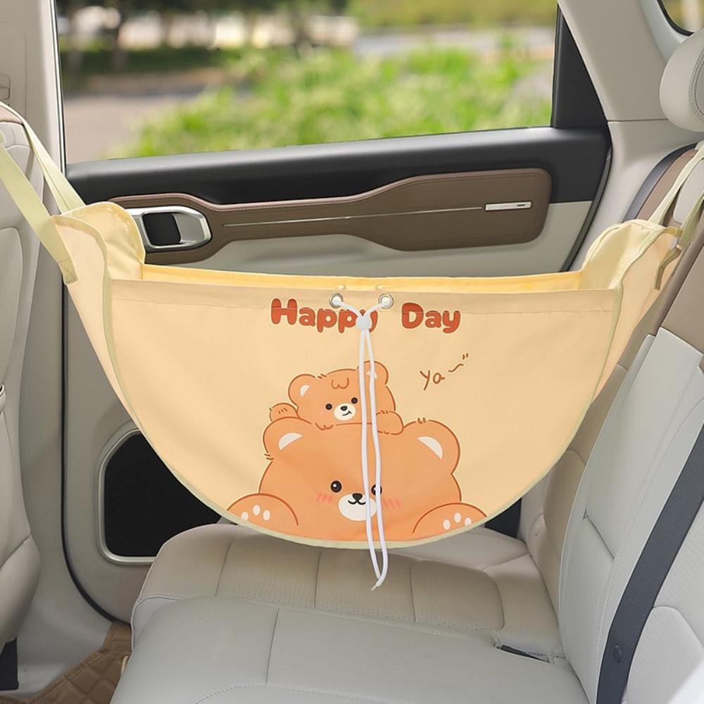 

Mesh Bag Hanging Bag Large Capacity Storage Bag Middle Bag Rear Seat Back Mommy Bag Style D