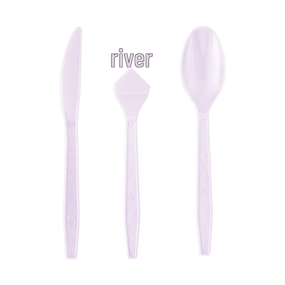 New Taro Purple Tableware Set: Solid Color Paper Plates, Cups, Napkins, Tablecloth - Disposable Party Supplies