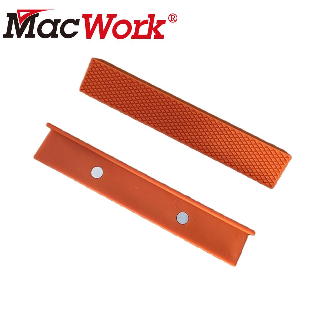 

1 Set Magnetic Hard Jaw Pads 4/6 Inch For Metal Vise Bench Machine Tools Vise Hard Metal Woodworking Fixing Protection Part 4inch червоний