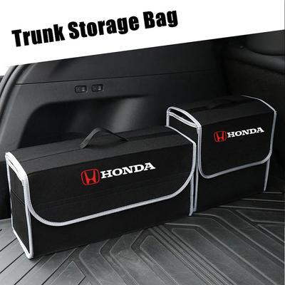Car Accessories Trunk Organizer Felt Cloth Folding Storage Bag For Civic Accord Fit Jazz Pilot CRV Odyssey Passport City