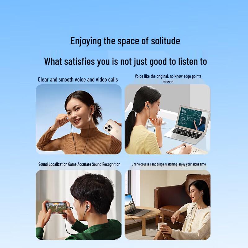 UGREEN Semi In-ear Wired Earphones