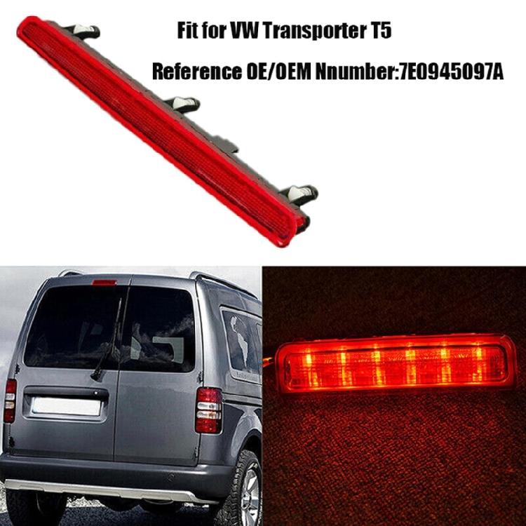 Zusätzliche Bremsleuchte Mitte Hochmontage Stopplicht Lampe für T5 03-2010 7E0 945 097 A