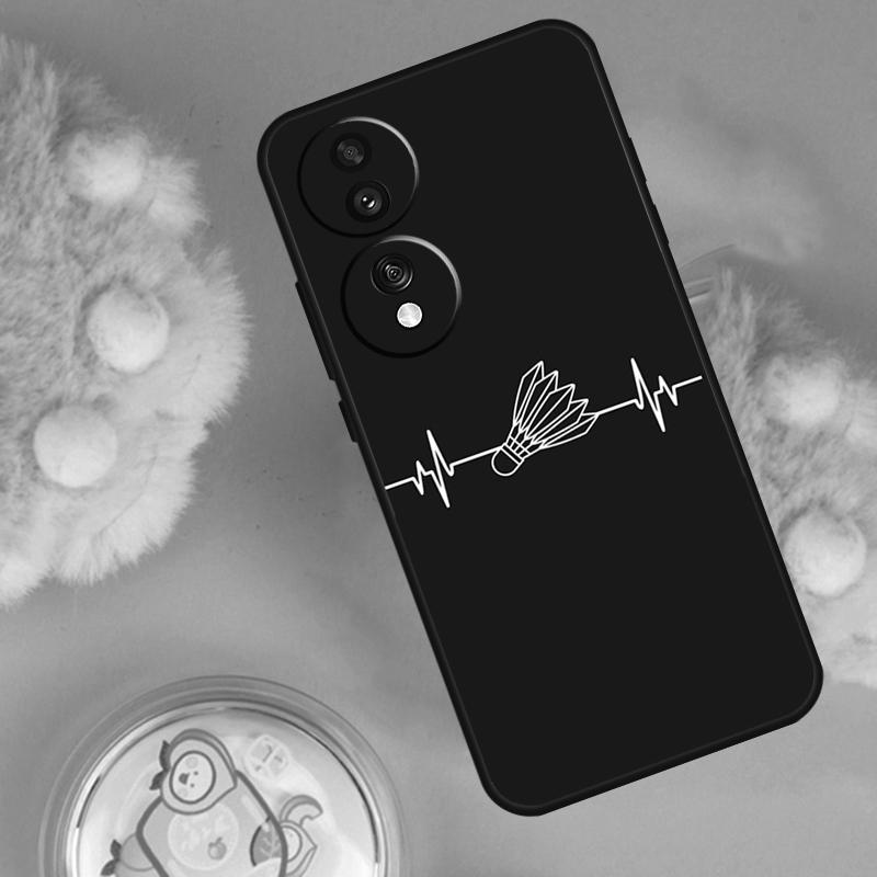 Badminton Sport Case For Honor Magic 7 5 6 Lite Pro Honor 200 Pro 50 70 90 X9b X9a X8b X8a X8 X9 X9c Cover