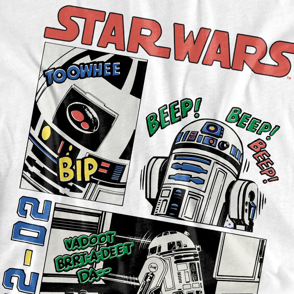 STAR WARS Unisexové tričko pro dospělé s motivem Beep Boop R2-D2