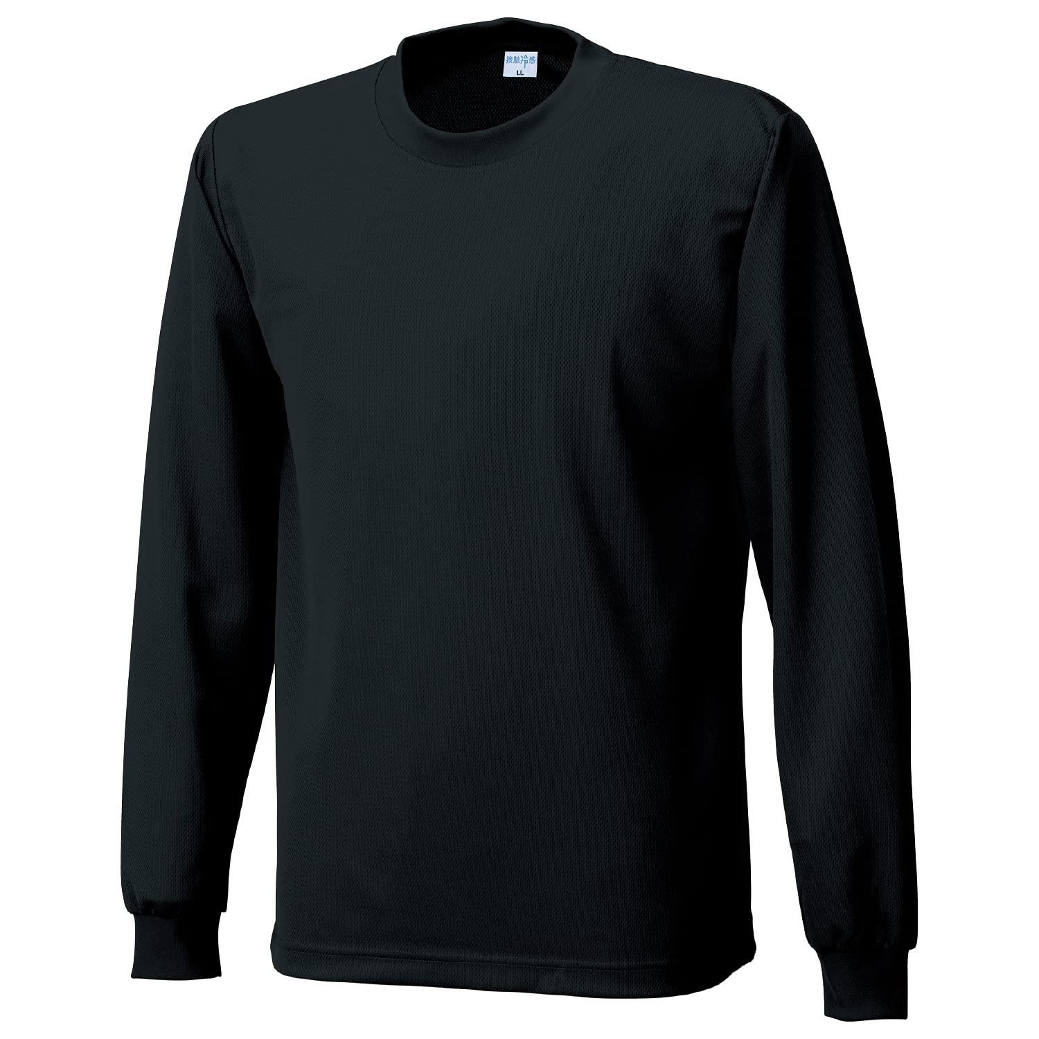 

Черная футболка с длинным рукавом с охлаждающим эффектом LL [Oguraya] 7364-80-LL 80.