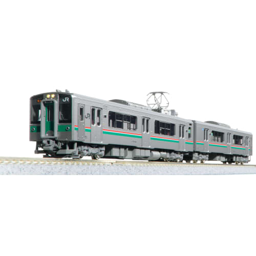 

KATO N Gauge 701 Series 1000 Series Sendai Color Two-Car Set, Model Train, 10-1554S