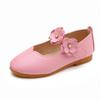summer Girls Princess Leather Shoes For Children Dress Shoes Sandals Flowers Fashion White Wedding Kids School Flat Shoes