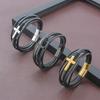 Accessories Stainless Steel Cross Fashion Bracelet Personalized Multi-layer Weaving Leather Bracelet Men
