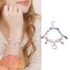 Handmade Crystal Beaded Necklace/Bracelet Stylish Colorful Bead Accessory Fashionable Jewelry for Girls and Women