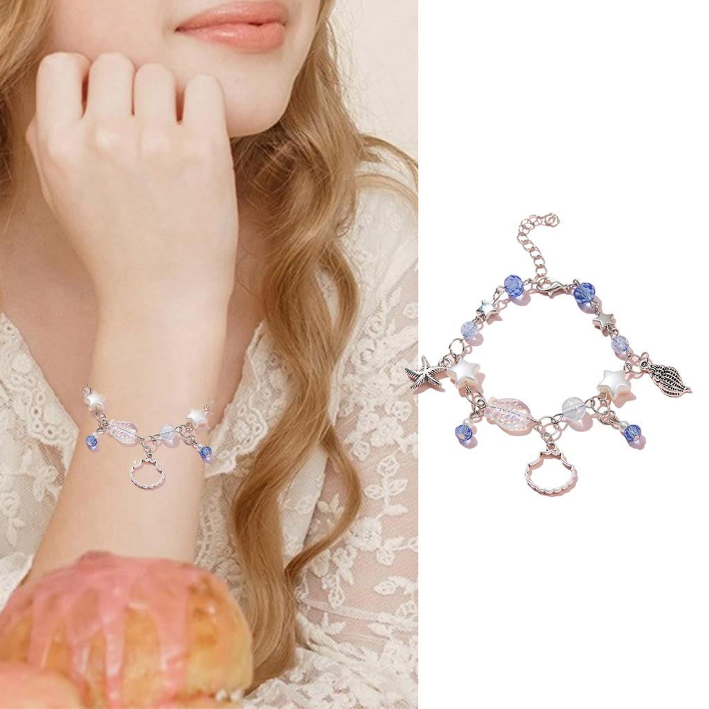 Elegant Beaded Necklace/Bracelet Handmade New Chinese Style Crystal Bead Jewelry for Ladies Fashionable Accessories