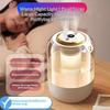 Model Air Humidifier For Home Use, Air Humidifier Usb Large Capacity Double Spray Digital Display 7-Color Light Humidifier