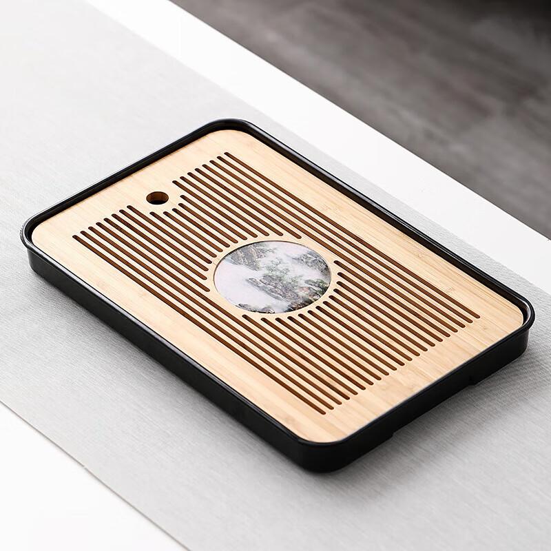 Japanese Minimalist Bamboo Dry Tea Tray