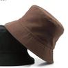 [sproutsy] Reversible Bucket Hat, Outdoor Hat, Hat for Outdoors, Camping, Sports, Sun Protection, Casual, Unisex (JP, Numeric Size, 58.0 Cm, Brown)