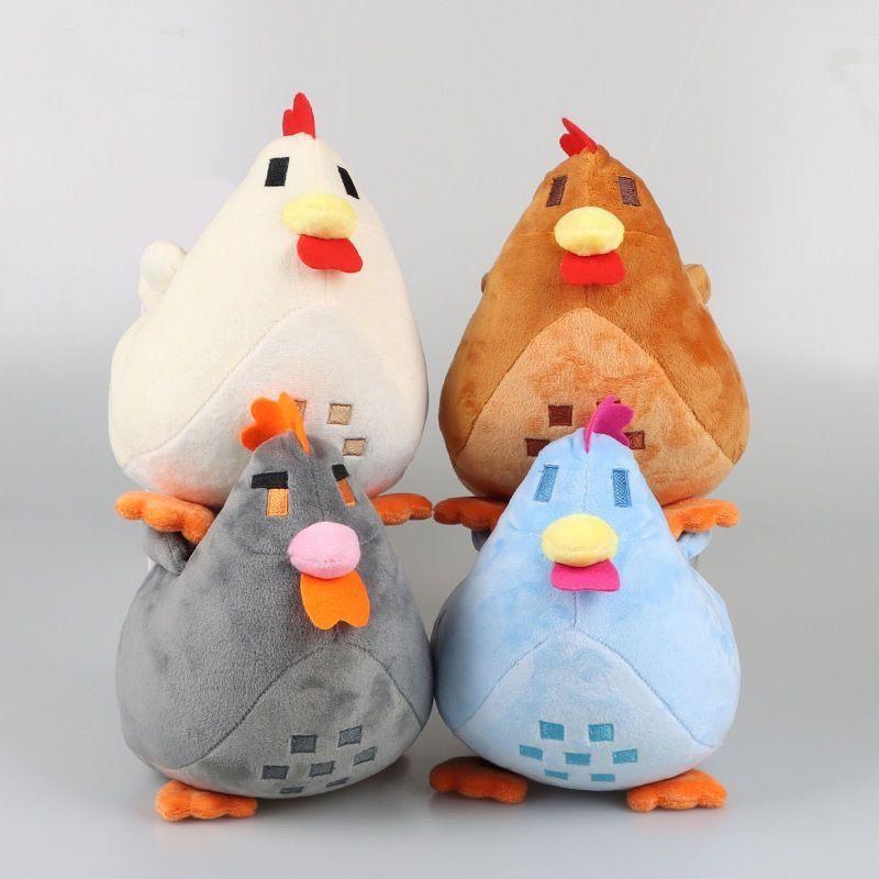 Stardew Valley Chicken Pillow Plush Soft Stuffed Animal Toys Cartoon Stardew Valley Children Birthday Gift Christmas Gift