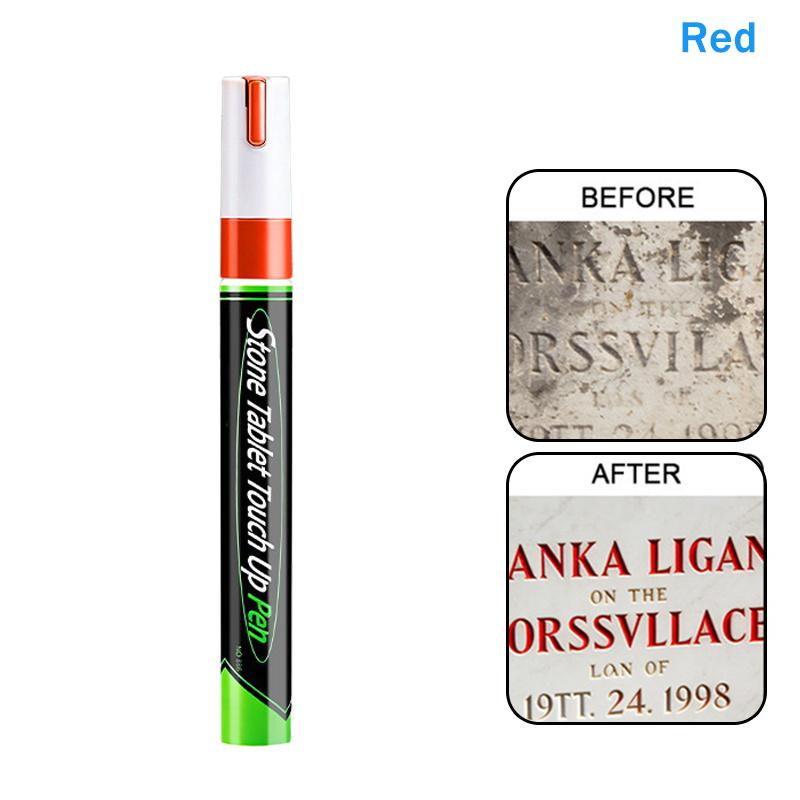 Quick-Drying Marker For Tombstones, Restores Faded Text On Tombstones, Weatherproof, Used For Cemetery Maintenance