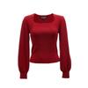 Veromoda Square Neck Lantern Sleeve Knit Top