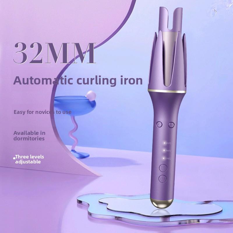 Fully Automatic Curling Iron Lazy 32mm Household Automatic Curling Iron Electric Rotation Does Not Hurt The Hair Large Wave Perm