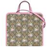 Used Tote Bag Yuko Higuchi 630542 Chilled License GG Supreme Canvas Pink Beige Rabbit