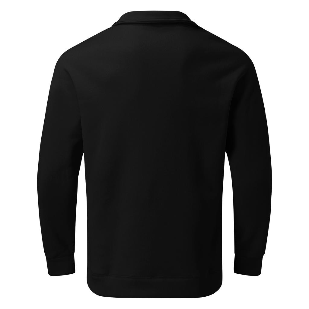 Men's Color Half Zip Stand Collar Sweatshirt Men's Sports Large Size Casual Sweatshirt
