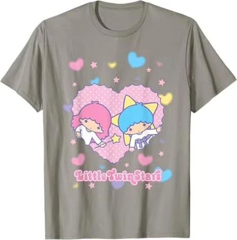 Little Twin Stars Retro Logo Valentine Tee T-Shirt XXXL