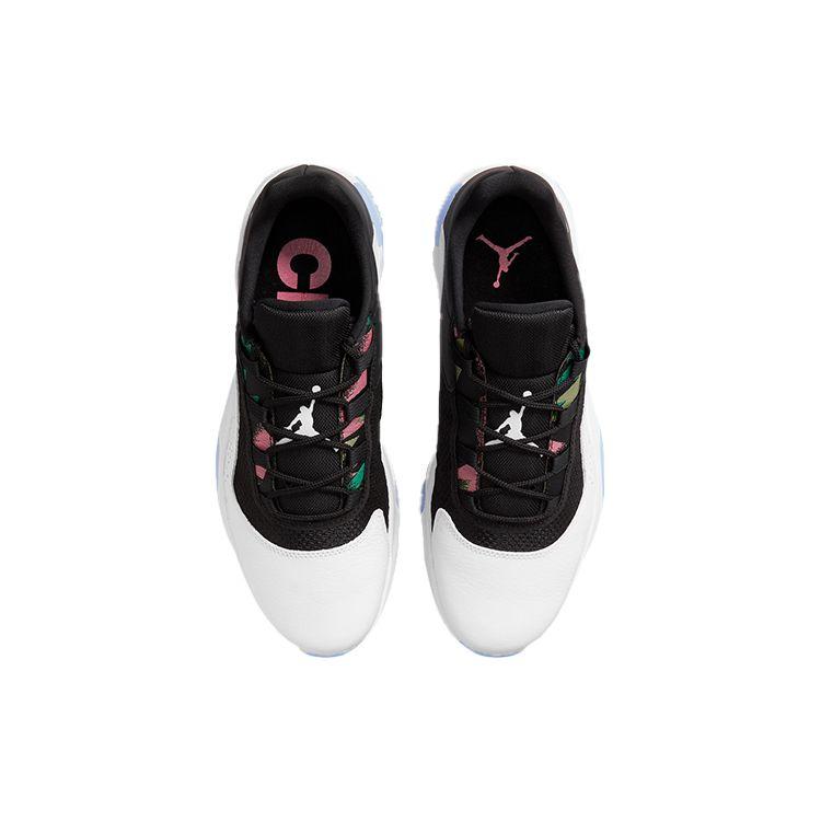 Air Jordan 11 CMFT Low White Black Men Sneakers Ghost-Green Metallic-Silver CW0784-104