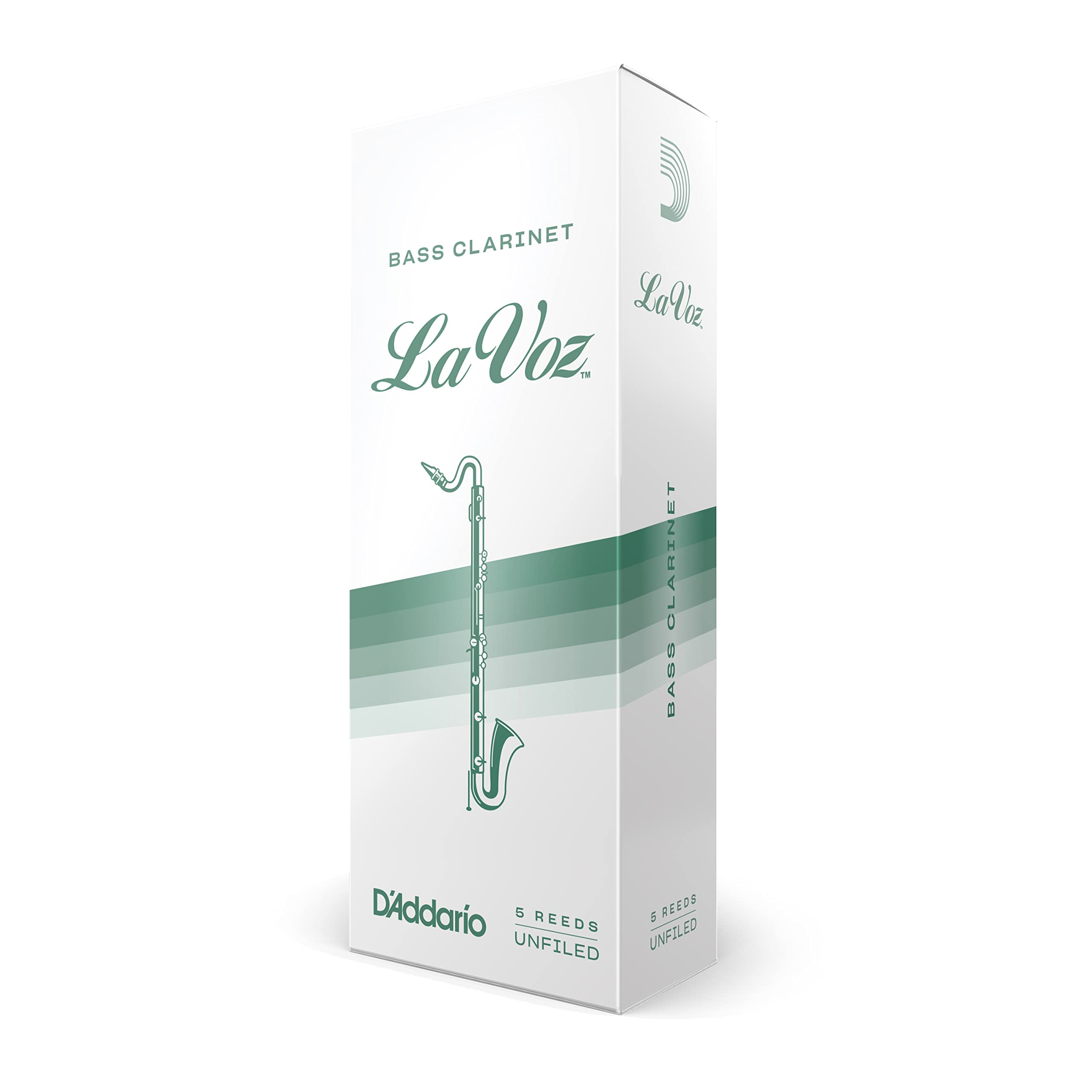 

D Addario WoodWinds Трость D Addario для бас-кларнета LA VOZ REC05MS [Твёрдость: [Средне-мягкий] 5 шт. []