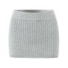 Za Autumn New Arrivals Women's Clothing Zr European and American Style Fashionable Versatile Sexy High-Waisted Slimming Knitted Mini Skirt