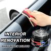 Car Interior Renovation Polish Wax Black Gloss Restorer For Plastic Rubber Leather Surfaces