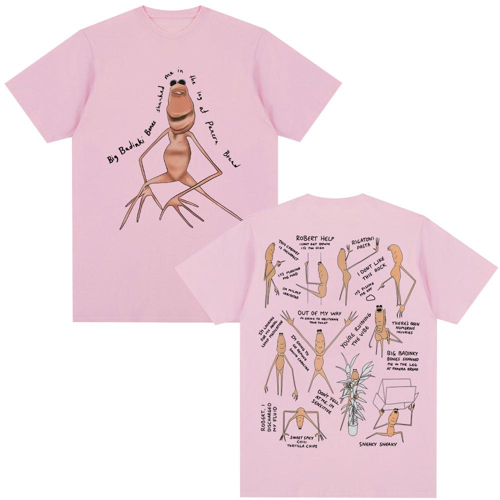 Funny Marcus The Worm Meme T Shirt Men Women Humor Creativity Short Sleeve Oversized Cotton Casual Novelty T-Shirts