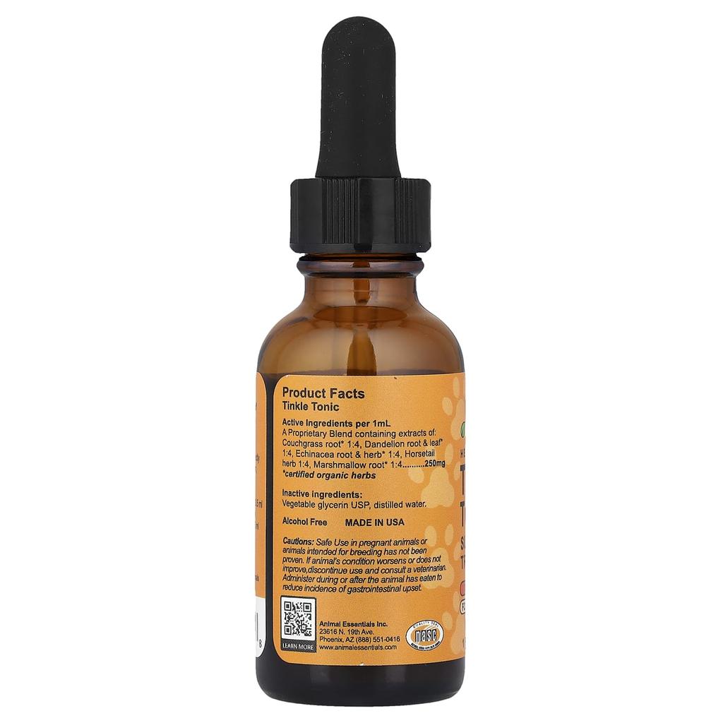 Animal Essentials Tinkle Tonic, for Dogs and Cats, 30ml (1fl Oz)