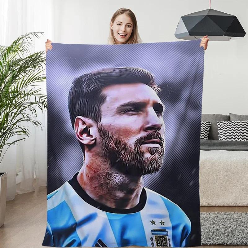 Winterdecke Sofa Messi Digitaldruck King Size Warm Knie Bett Fleece Camping Benutzerdefiniert Flauschig Weich Decken Mikrofaser Bettwäsche