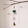 Cartoon Animal Japanese Wind Chime Resin Hanging Pendant New Wind Bell  Window Decor